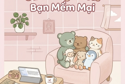 Gấu Bông Haste: Những Người Bạn Mềm Mại Cho Tâm Hồn "Healing"