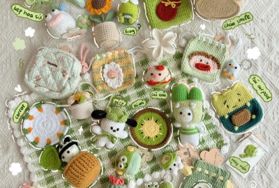 Handmade Collection: Thế Giới Phụ Kiện Len "Seaweed" Ngọt Ngào & Tinh Tế
