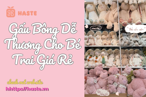 Gấu Bông Dễ Thương Cho Bé Trai Giá Rẻ