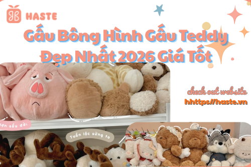 Gấu Bông Hình Gấu Teddy Đẹp Nhất 2026 Giá Tốt