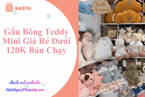 Gấu Bông Teddy Mini Giá Rẻ Dưới 120K Bán Chạy