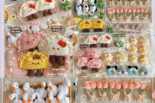 BST Móc Khóa Len Nhung "Hội Đồng Quản Trị" Siêu Cute – Quà Tặng Handmade Độc Đáo Tại Haste.vn