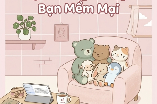 Gấu Bông Haste: Những Người Bạn Mềm Mại Cho Tâm Hồn "Healing"