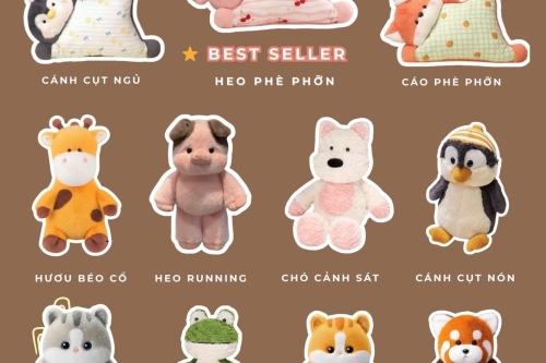 [New Arrival] Khám Phá Bộ Sưu Tập Gấu Bông Mới Nhất Tại Haste Store: Thế Giới Của Những Người Bạn Mềm Mại