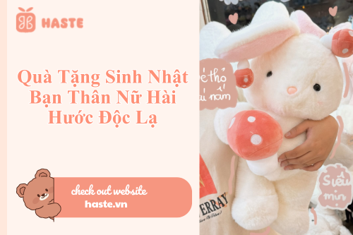 Quà Tặng Sinh Nhật Bạn Thân Nữ Hài Hước Độc Lạ