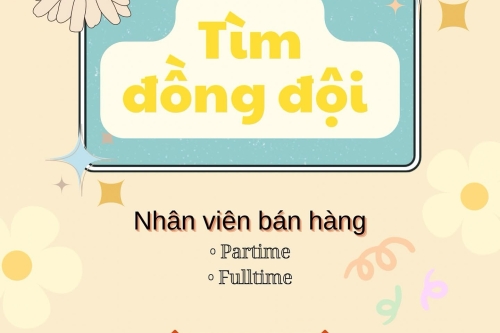 Mời Bạn Tham Gia Vào Đội Ngũ Nhân Sự Cùng HASTE STORE
