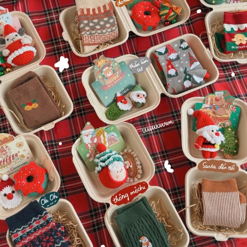 SET QUÀ NOEL HỘP BENTO MINI