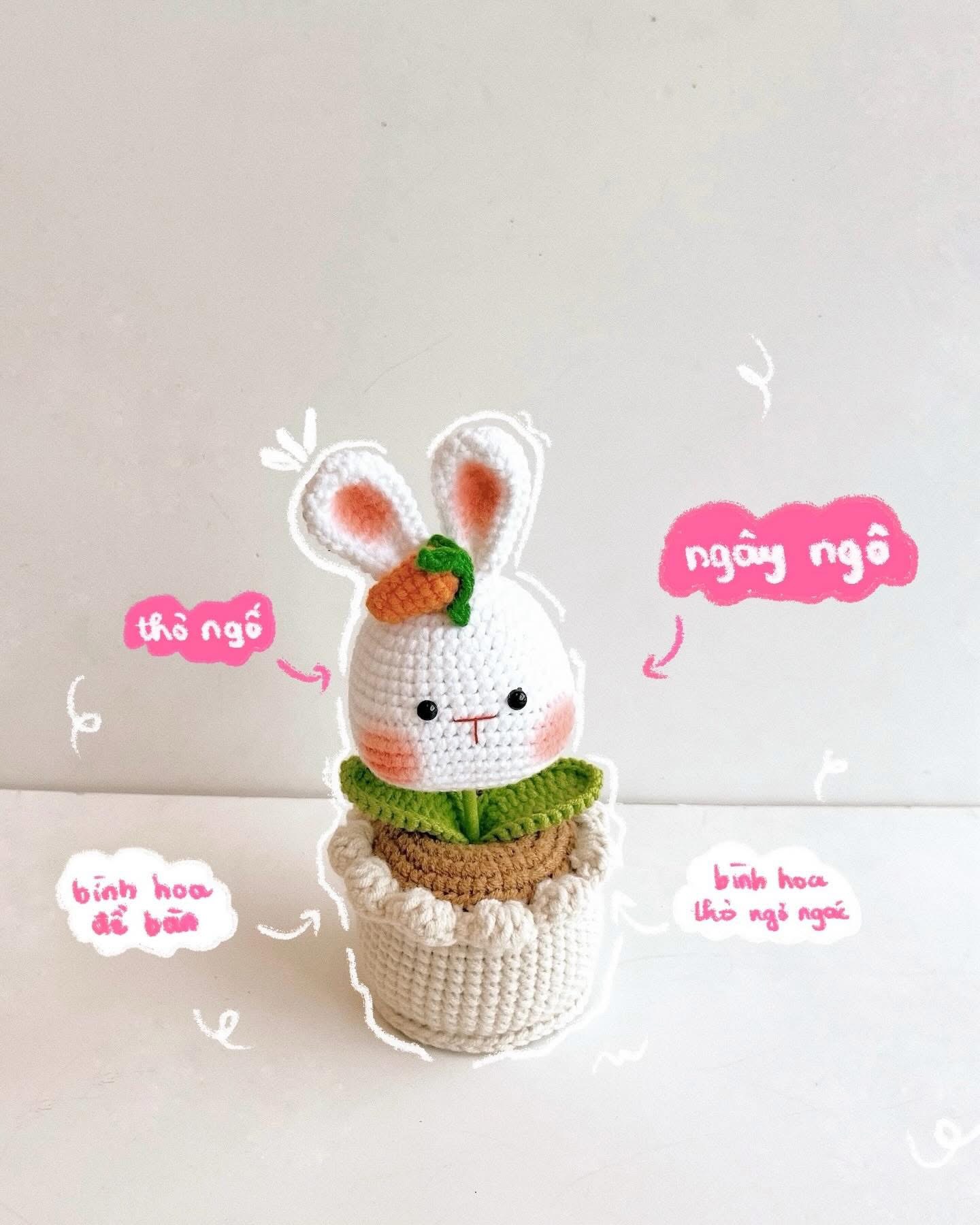 Những chậu hoa dễ thương để bàn tạo cảm giác thư giãn thoải mái