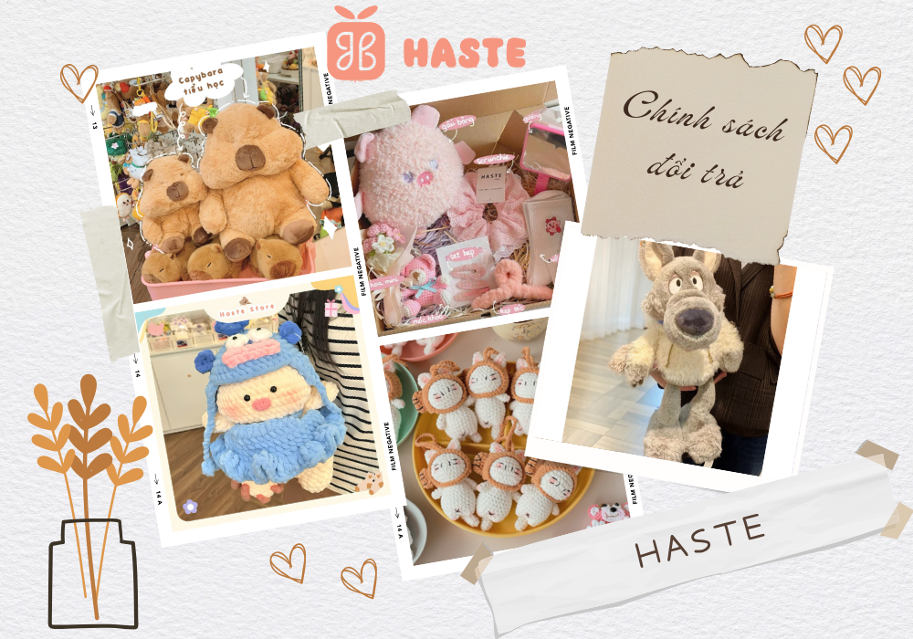Chính sách đổi trả tại haste