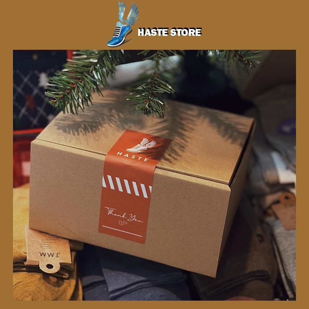 Hộp Carton Trơn Nâu Nắp Đậy Đựng Quà tại haste