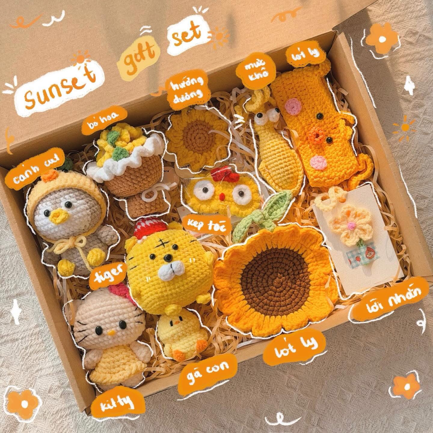 Những set quà được phối theo tone màu chủ đạo và có giới hạn