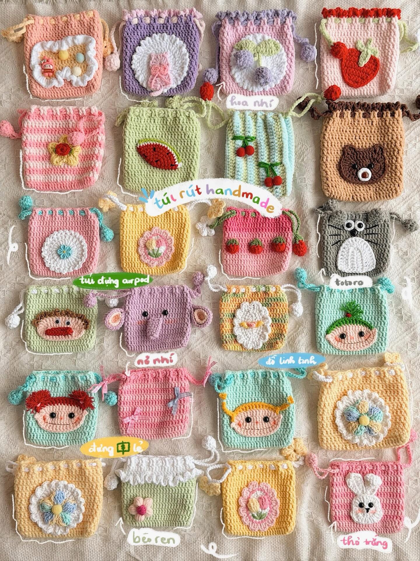 Túi rút thủ công đặc biệt được ưa chuộng